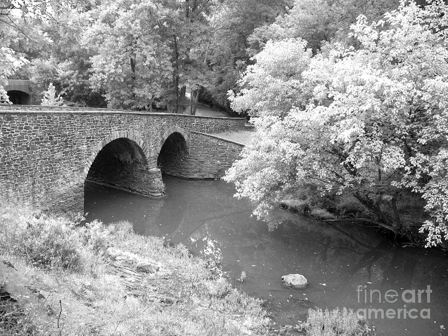 Stone Bridge Photograph - Stone Bridge - Manassas by Christiane Schulze Art And Photography Stone Bridge Photograph - Stone Bridge - Manassas by Christiane Schulze Art And Photography