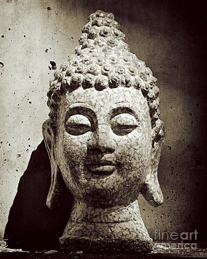 Stone Buddha Photograph by Kate McKenna