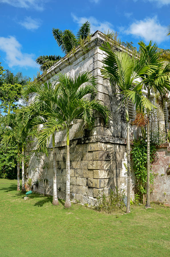 Stone Building Good Hope Estate Jamaica Photograph by RobLew Photography