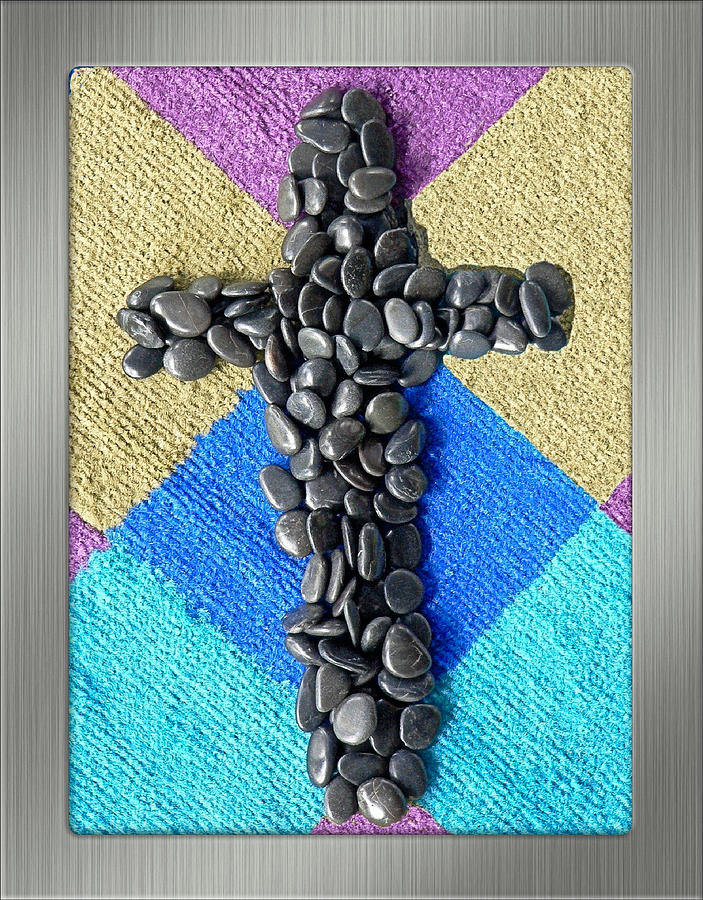 Stone Cross Photograph - Stone Cross by Kathy K McClellan