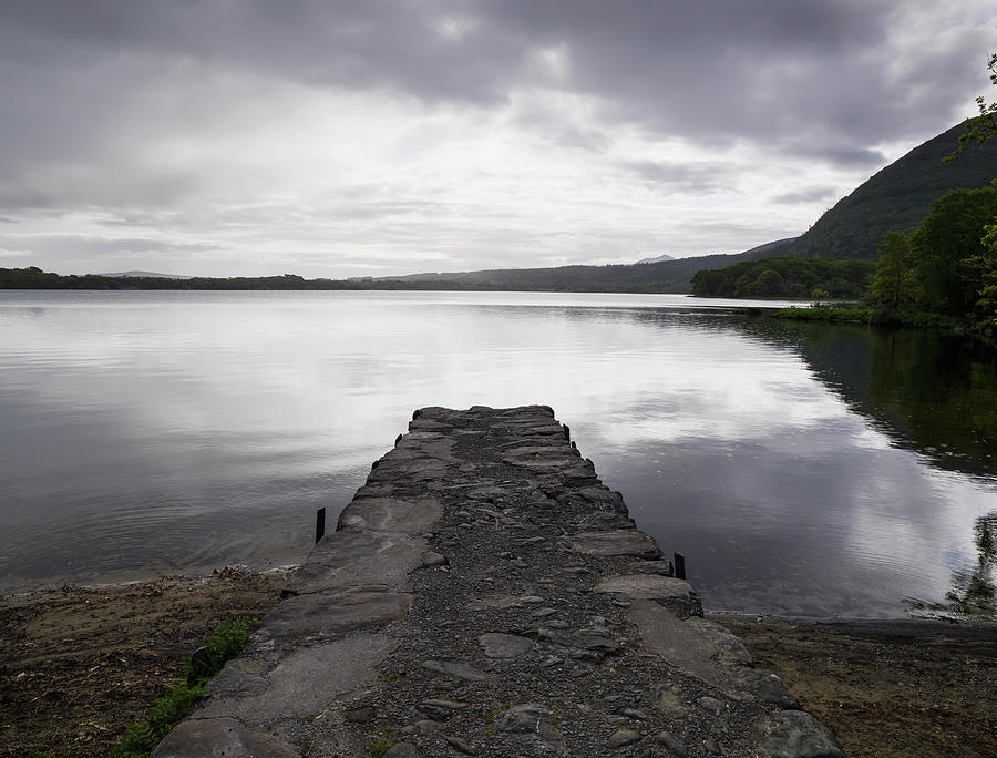 Stone Dock At Muckross Lake Killarney Photograph by Richard Desmarais / Design Pics