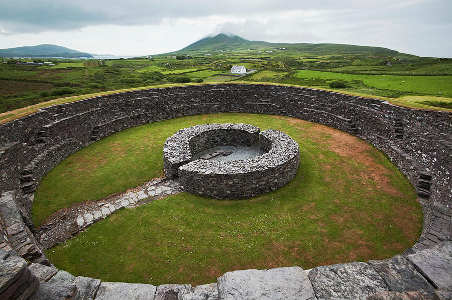 Stone Fort Cahergall, Iveragh Photograph by Carl Bruemmer