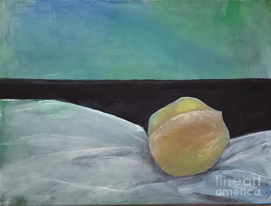 Still Life Painting - Stone Fruit by Amy Lovett
