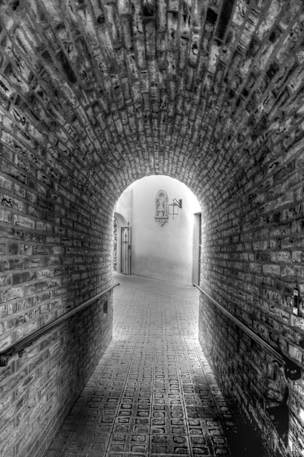 Stone Hallway Photograph by Anthony Sapone