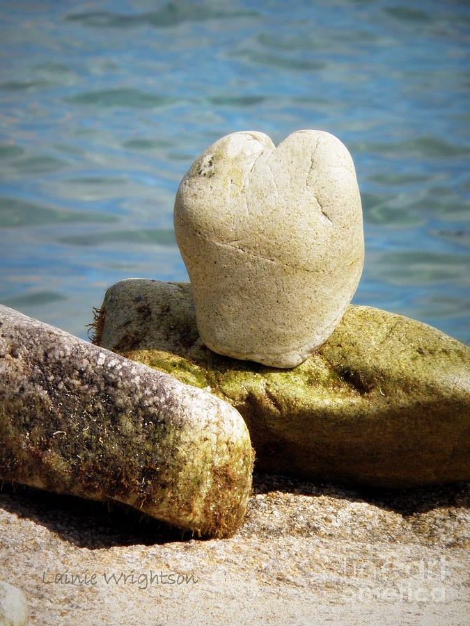 Stone Heart  Photograph by Lainie Wrightson