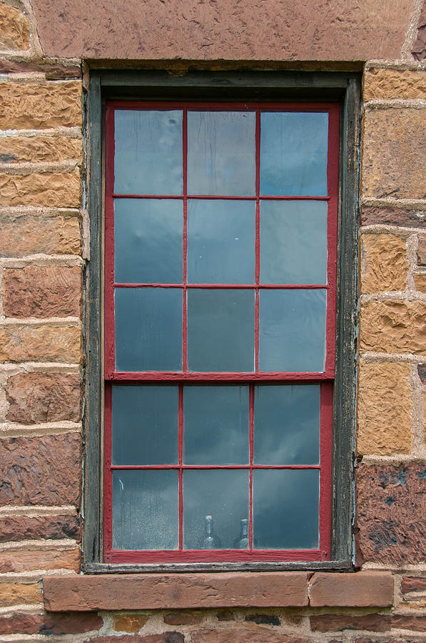 Stone House Window Photograph by Guy Whiteley