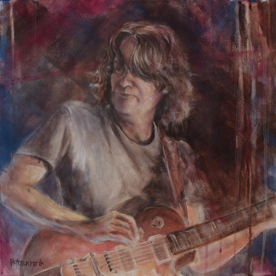 Pearl Jam Painting - Stone by Josh Hertzenberg