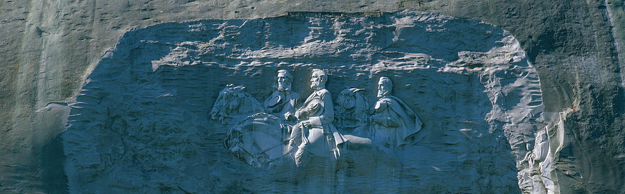 Stone Mountain Confederate Memorial Photograph by Panoramic Images