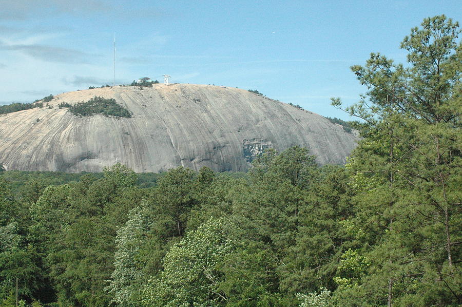 Stone Mountain GA Photograph by Les Scarborough - Fine Art America