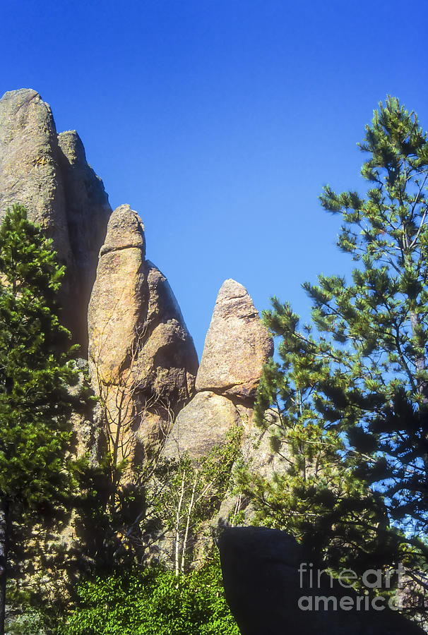 Mountain Photograph - Stone Needles by Bob Phillips