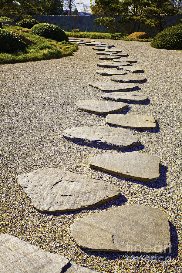 Stone Path Photograph by Richard J Thompson 