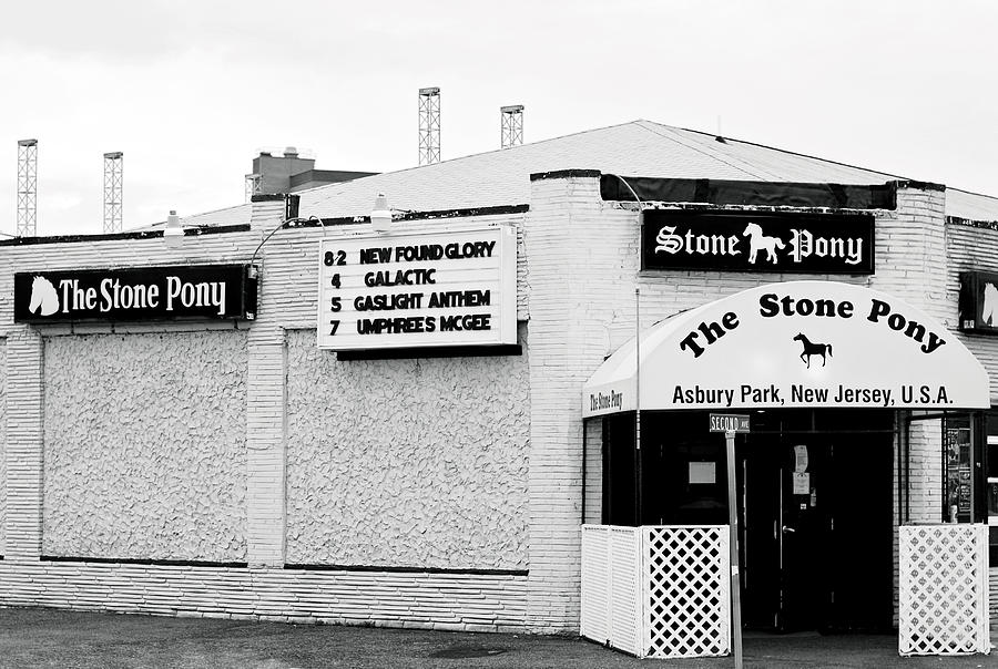 Bruce Springsteen Photograph - Stone Pony Asbury Park NJ by Terry DeLuco