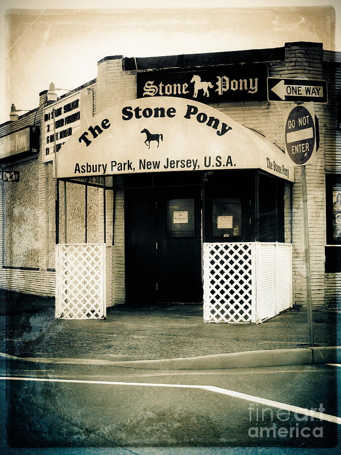 Music Photograph - Stone Pony by Colleen Kammerer