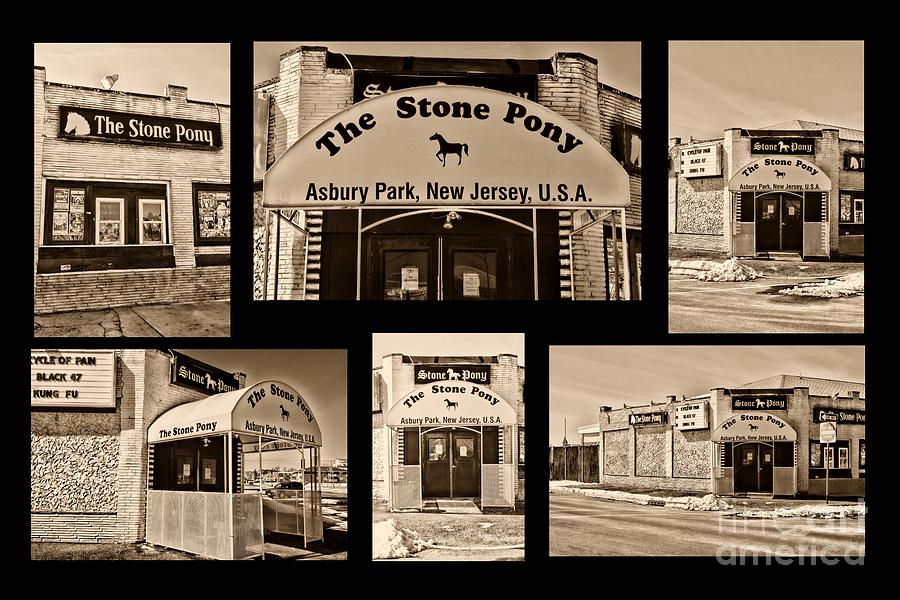 Bruce Springsteen Photograph - Stone Pony Montage by Paul Ward