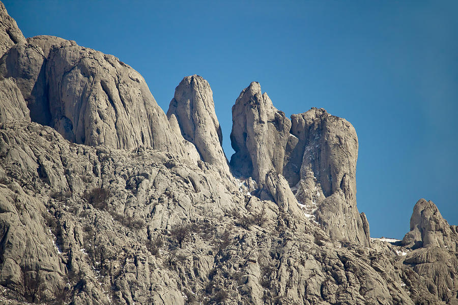 Stone sculptures of Velebit mountain Photograph by Brch Photography