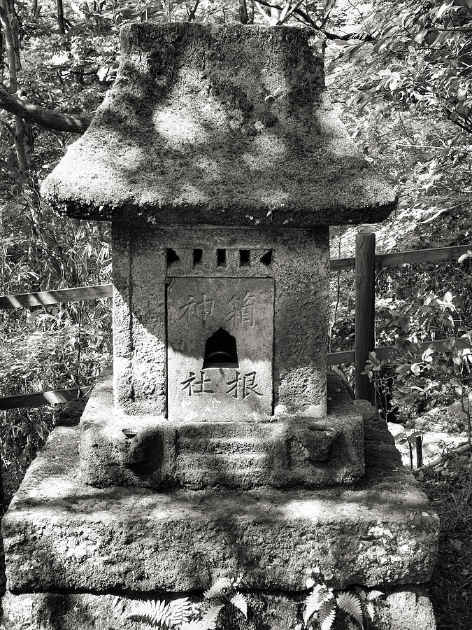 Shrine Photograph - Stone Shrine by For Ninety One Days