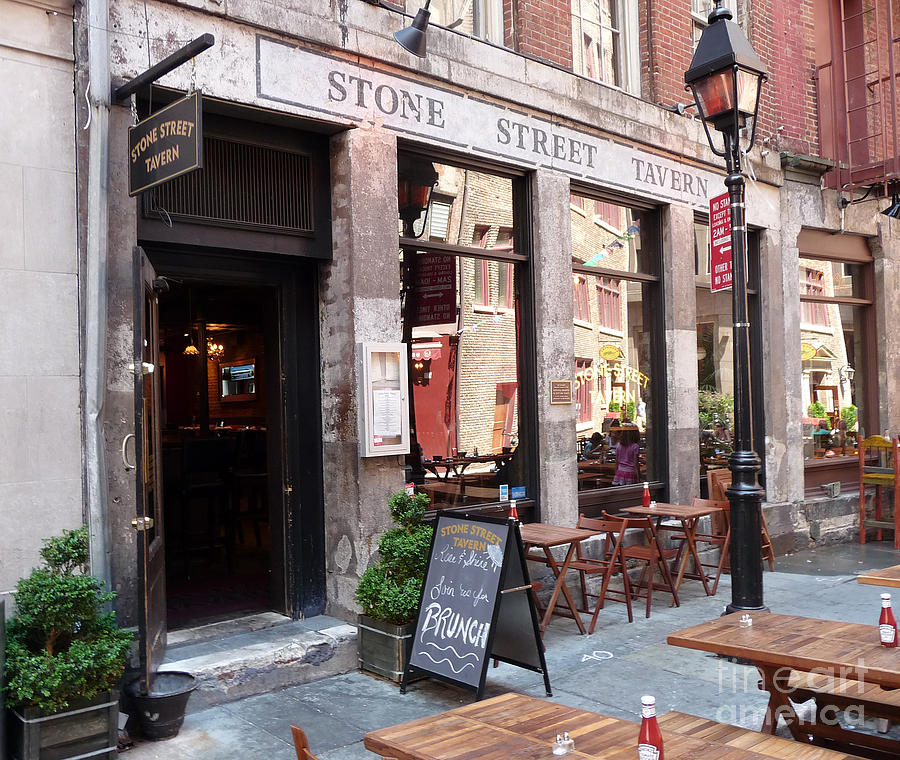 Stone Street Tavern Photograph by Steven Spak