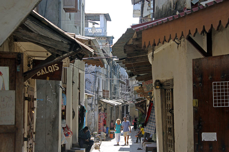 Stone Town Alleyway Photograph by Tony Murtagh