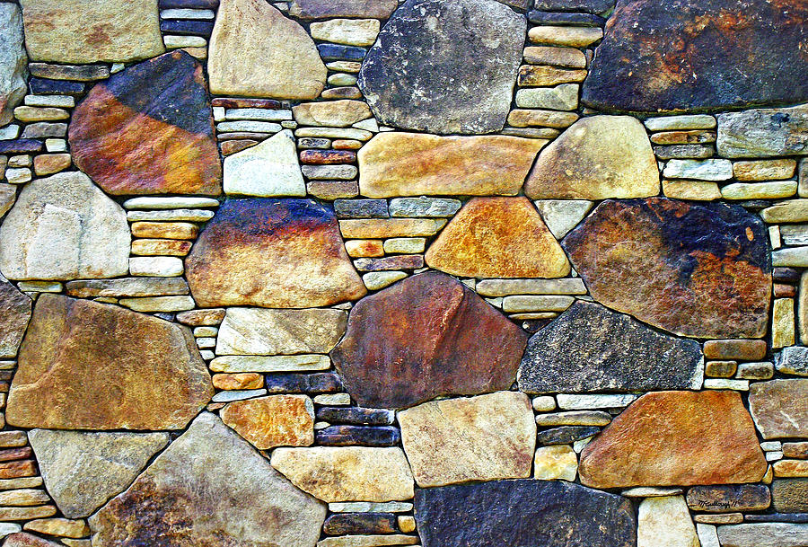 Stone Wall 1 Photograph by Duane McCullough