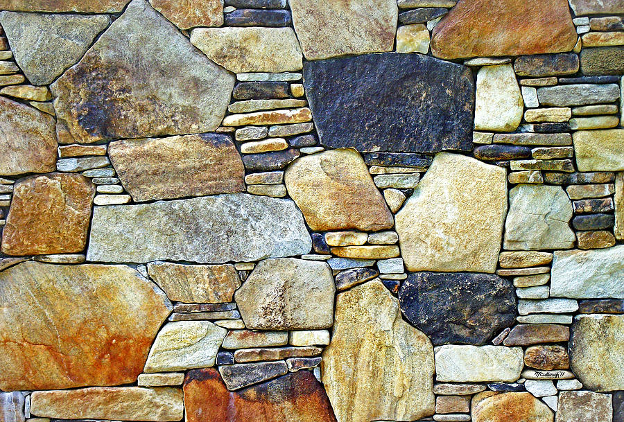 Stone Wall 2 Photograph by Duane McCullough