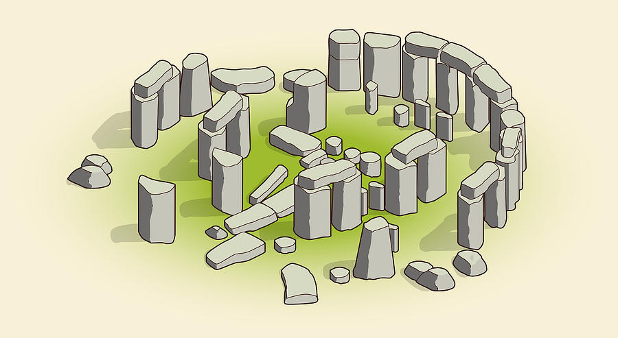 Stonehenge Drawing by Anilyanik