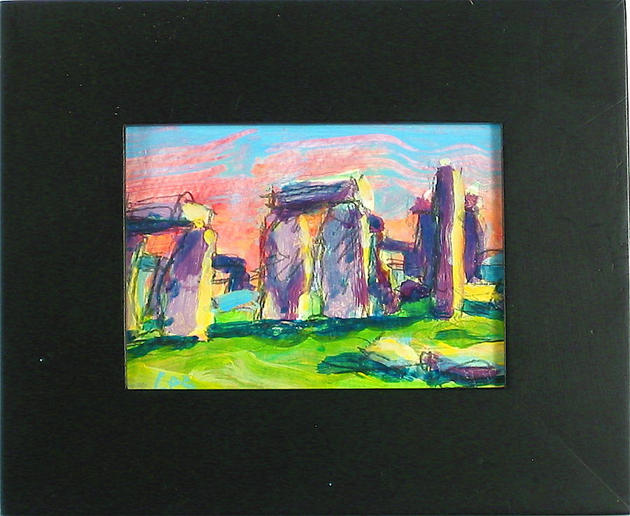 Stonehenge II Painting by Les Leffingwell