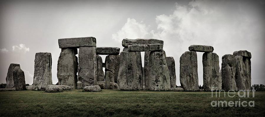 Stonehenge Photograph - Stonehenge -- Mood 2 by Stephen Stookey