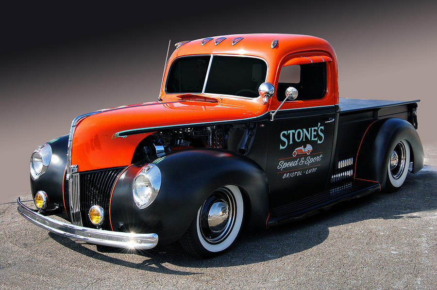 Stones 40 Ford Photograph by Bill Dutting