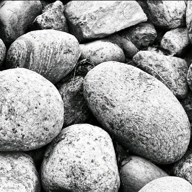 Nature Photograph - Stones by Eve Tamminen