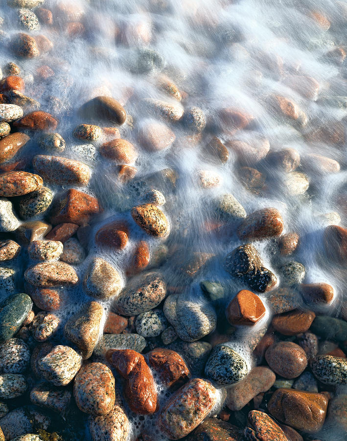Nature Photograph - Stones in water by Efim Chernov