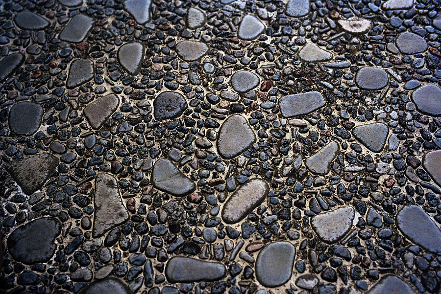 Abstract Stones Of Bali Photograph by Shaun Higson