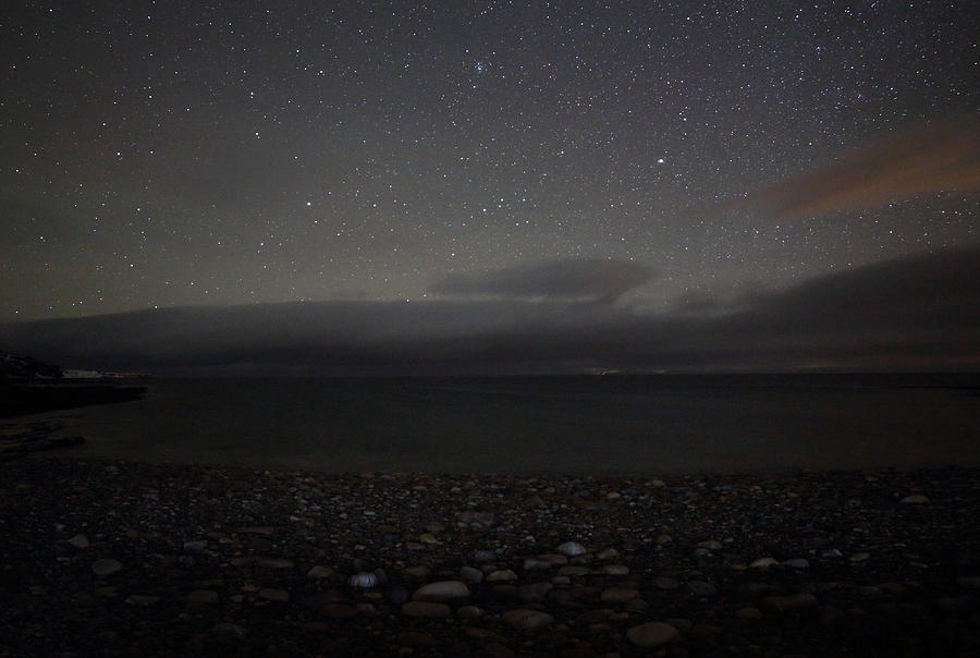 Stony Beach with Stars Photograph by Pekka Sammallahti