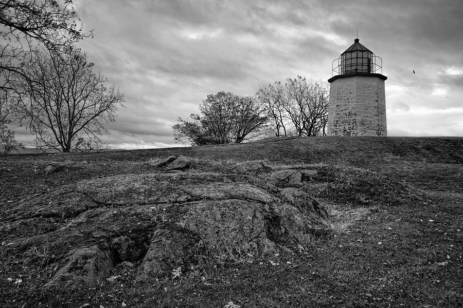 Lighthouse Photograph - Stony Point Lighthouse by Joan Carroll