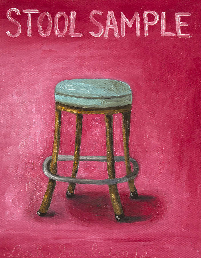 Still Life Painting - Stool Sample by Leah Saulnier The Painting Maniac