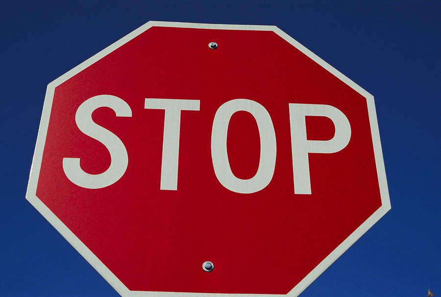 Stop Sign Photograph by Eunice Harris - Fine Art America