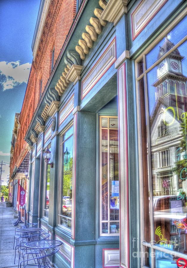 Storefront Reflection Photograph by Jim Lepard