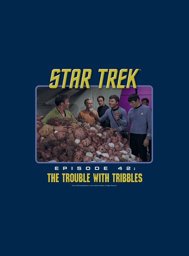 Star Trek Digital Art - St:original - The Trouble With Tribbles by Brand A