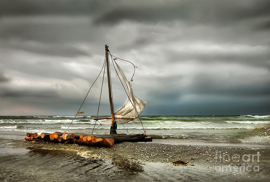 Storm at Black Sea Coast Photograph by Daliana Pacuraru