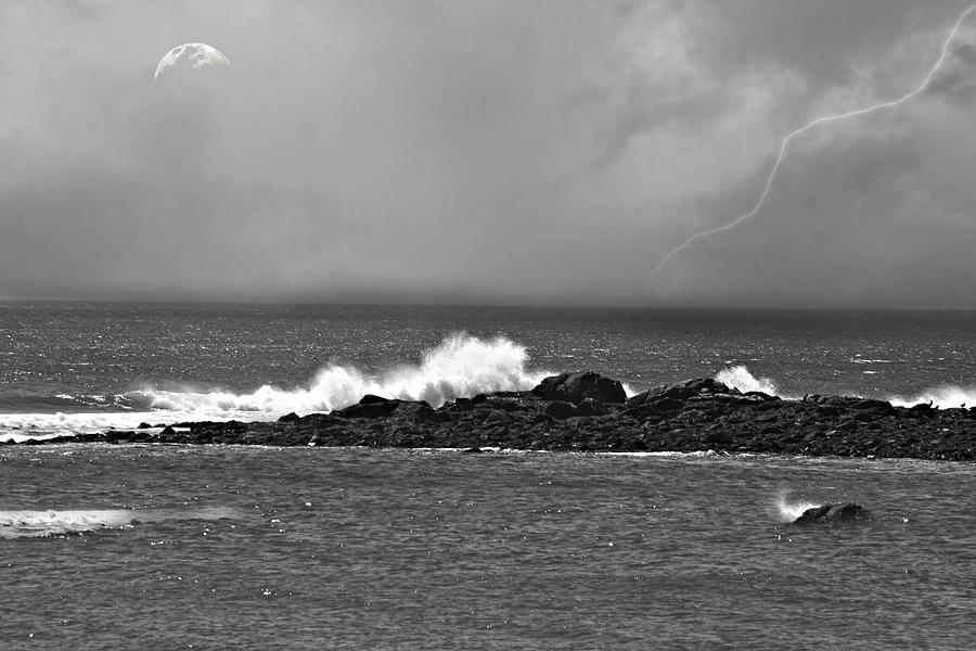 Storm At Sea Photograph by Barbara S Nickerson