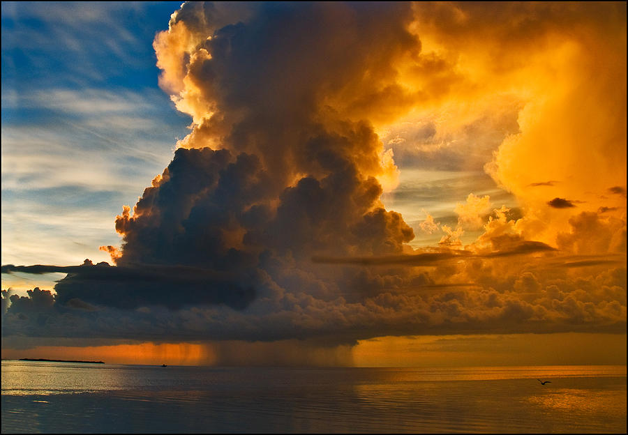 Storm at Sea Photograph by Ginger Wakem