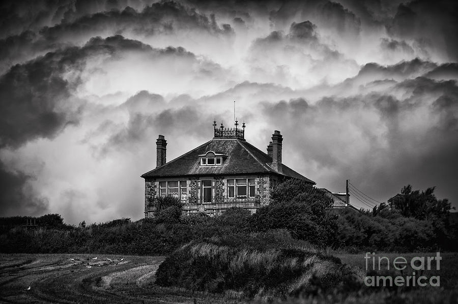 Black And White Photograph - Storm Brewing by Svetlana Sewell
