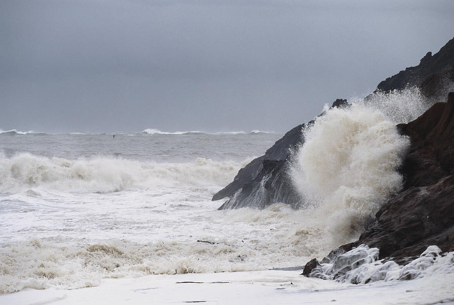 Storm Brings Heavy Surf Photograph by David Weintraub - Fine Art America