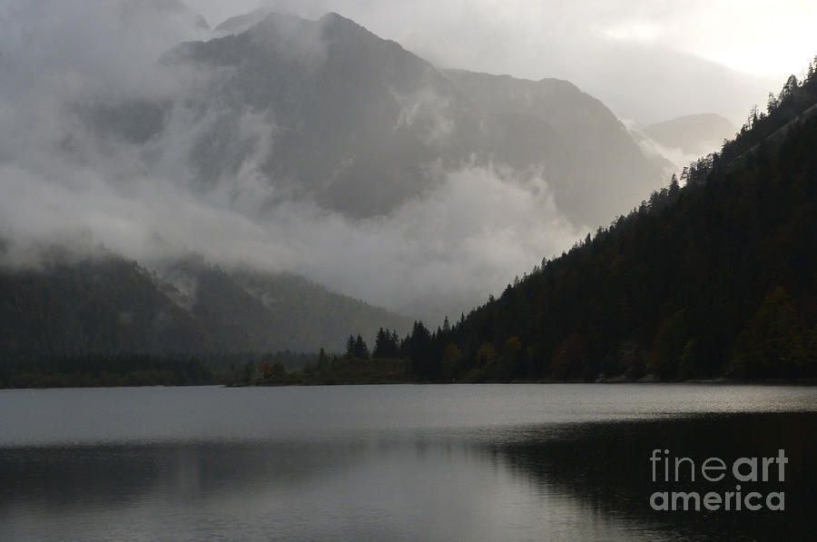 The Clearing Storm - Lago di Predil - Italy Photograph by Phil Banks