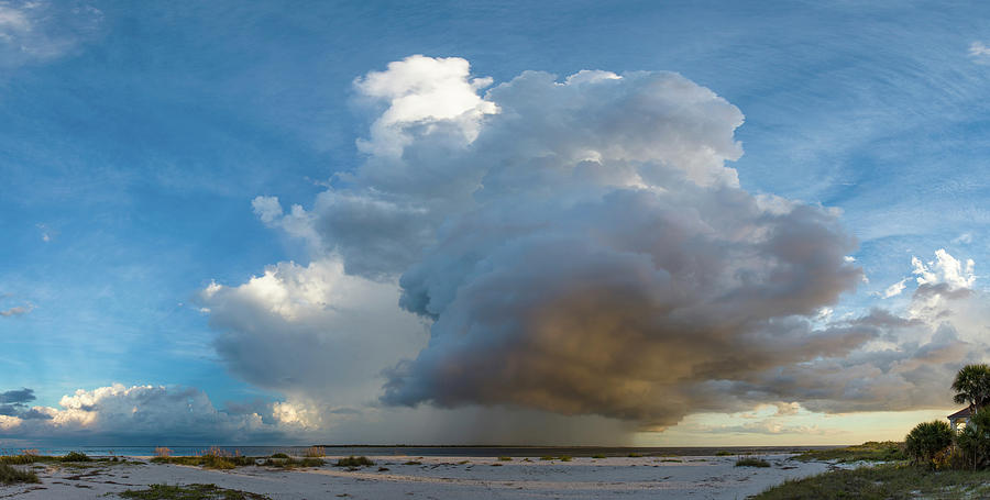 Storm Cloud Over Gulf Of Mexico Photograph by Panoramic Images