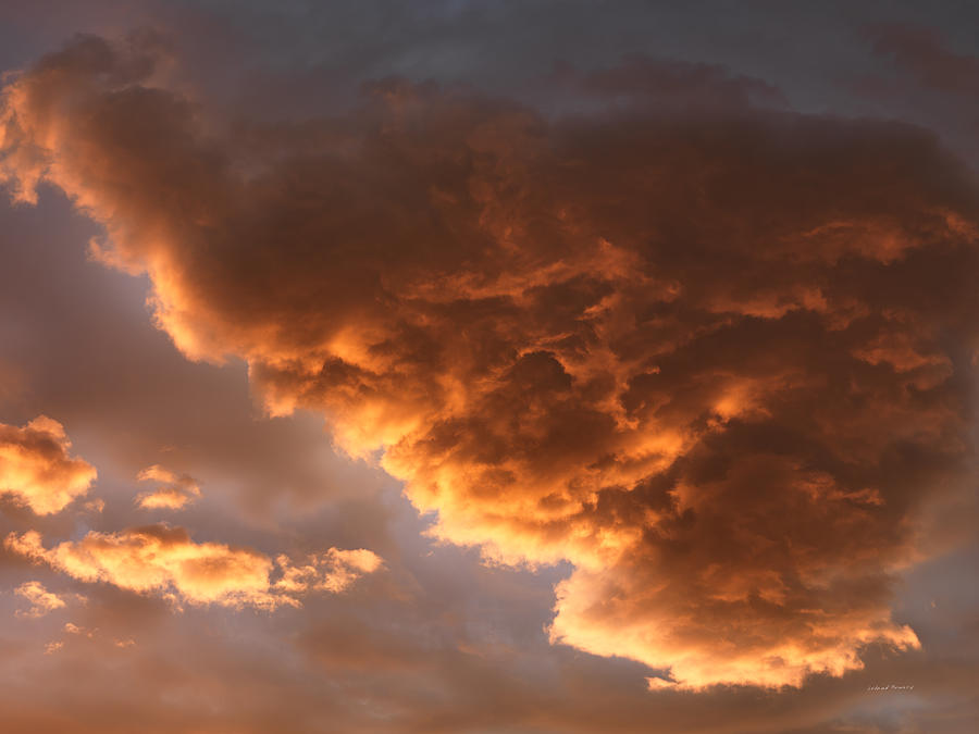 Storm Cloud Textures 3 Photograph by Leland D Howard