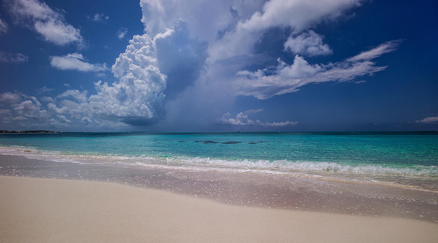 Storm Clouds Above Sea Photograph by Judith Barath