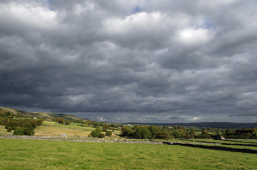 Storm Clouds - East of Monsal Head Photograph by Rod Johnson