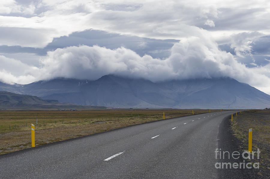 Storm Clouds Over Iceland Photograph by John Shaw