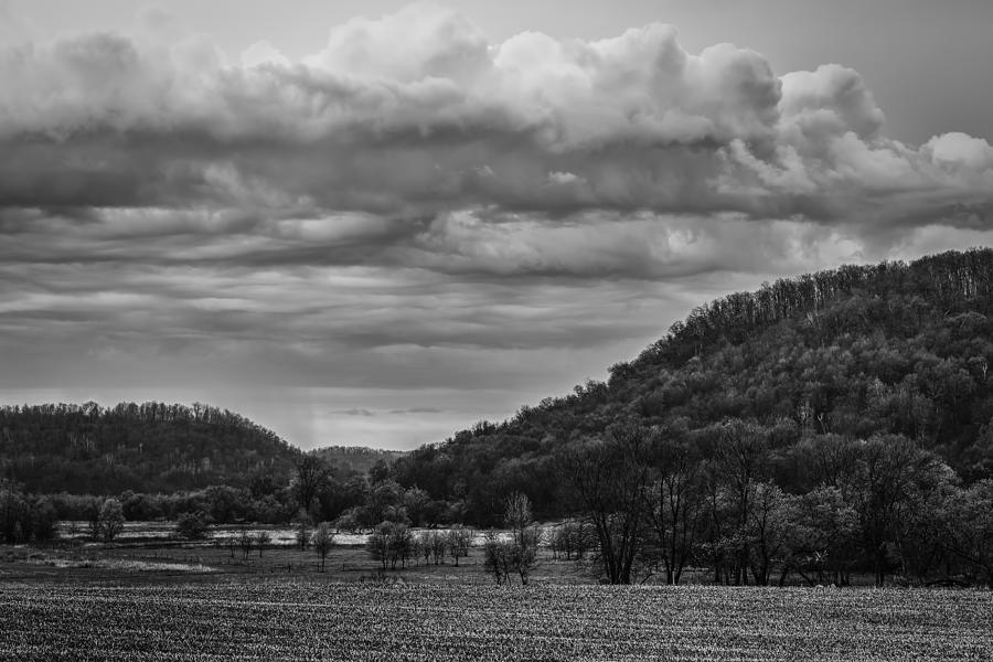 Storm Clouds Over The Hills Of Southwest Wisconsin Photograph by Thomas Young