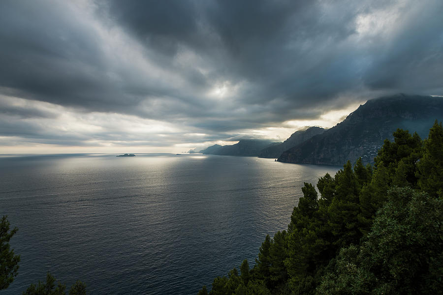 Storm Clouds Over The Mediterranean Photograph by Keith Levit
